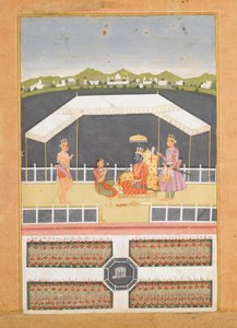 Hanuman ofrece respetos a Rama de Unbekannt Unbekannt